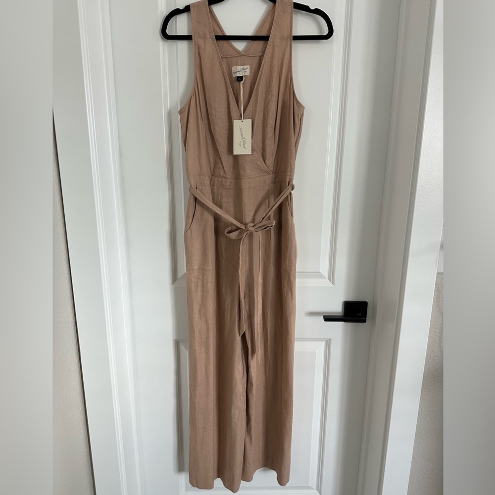 Universal Thread Beige Jumpsuit